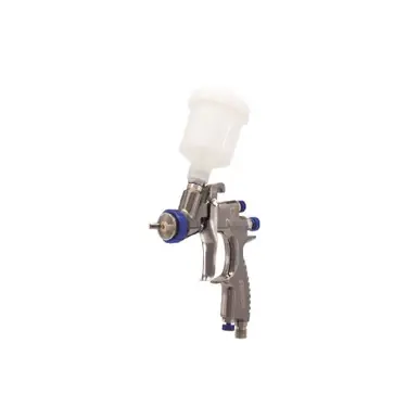 GRACO 289256 - Finex Air Spray Gravity Feed Gun, Mini, HVLP .024" Needle / Nozzle Size