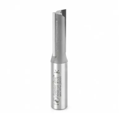 Amana 45420-LH Carbide Tipped Left Hand Plunge 1/2 D x -1-1/4 CH x 1/2" Shank Router Bit