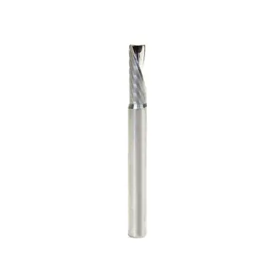 Amana 46427 Solid Carbide Slow Spiral O Flute Acrylic Cutting 1/4 Dia x 3/4 Inch x 1/4 Shank