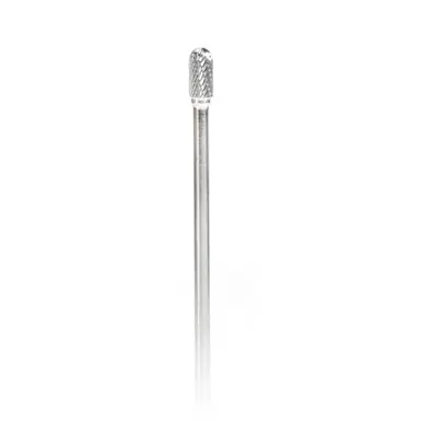Amana BURS-123 Radius Cylinder Head 3/8 D x 3/4 CH x 1/4 Shank x 6-3/4" Double Cut Burr Bit