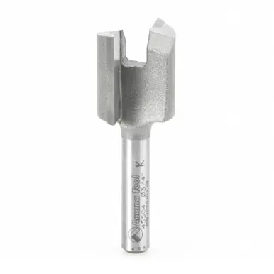 Amana 45504 Carbide Tipped Mortising 3/4 D x 3/4 CH x 1/4" Shank Router Bit