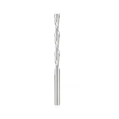 Amana 46566 CNC Foam Cutting Down-Cut Flat Bottom Spiral 1/4 D x 2-1/4 CH x 1/4 Shank x 4" Router