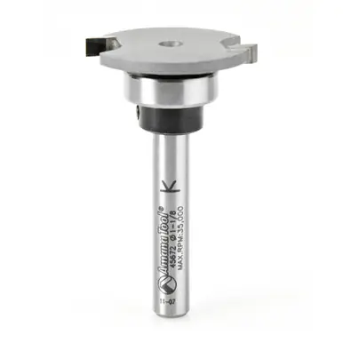 Amana 45672 Carbide Tipped Flooring Straight Dedicated Cutter 1-1/8 D x 1/8 CH x 1/4" Shank Router
