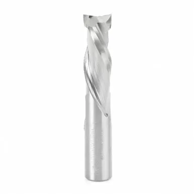 Amana 46354 CNC Mortise Compression Spiral 1/2 D x 1-1/4 CH x 1/2 Shank x 3" 2 Flute Router Bit