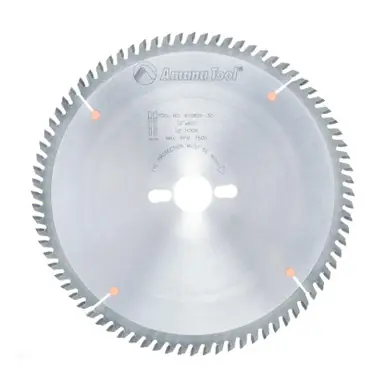 Amana 610800-30 Carbide Tipped Trim 10" D x 80T ATB, 10 Deg, 30MM Bore, Circular Saw Blade