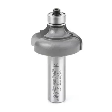 Amana 54134 Carbide Tipped Classical Cove & Bead 1/4 x 3/16 R x 1-3/8 D x 11/16 CH x 1/2" Shank w/
