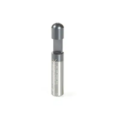 Amana 51200XL Panel Pilot Flush Trim 1/4 D x 1/4 CH x 1/4 Shank x 1-1/2" Single Flute Router Bit w/