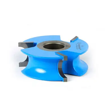 Amana 923 Carbide Tipped 3-Wing Bullnose 5/16 R x 5/8 Bead R x 2-5/8 D x 15/16 CH x 1/2 & 3/4 Bore