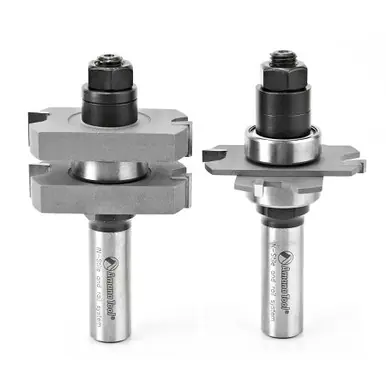 Amana 55439 Carbide Tipped InStile & Rail Mission Style/Straight 1-7/8 D x 5/8 to 1-1/8 CH x 1/2"