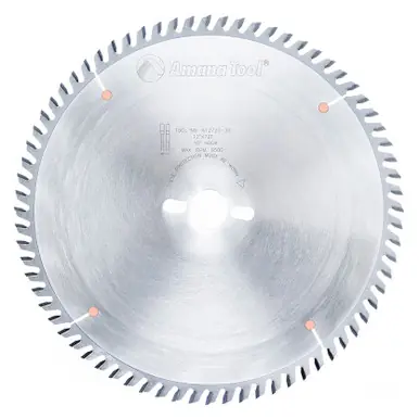 Amana 612720-30 Carbide Tipped Cut-Off and Crosscut 12" D x 72T ATB, 10 Deg, 30MM Bore, Circular Saw