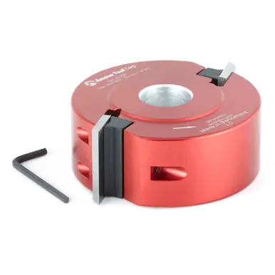 Amana 61237 Profile-Pro Aluminum Cutterhead 120mm D x 40mm CH x 50mm Bore Shaper Cutter