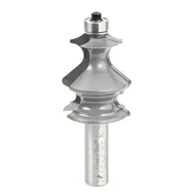 Amana 54222 Carbide Tipped Classical Architectural Molding 1/8 x 3/32 x 1/4 x 7/16 R x 1-3/8 D x