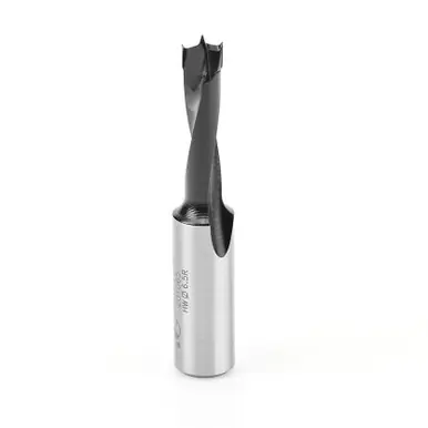 Amana 201065 Carbide Tipped Brad Point Boring Bit R/H 6.5mm D x 57mm Long x 10mm Shank