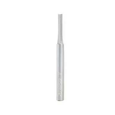 Amana 43828 Straight Plunge 1/4 D x 1 CH x 1/4 Shank x 2-7/8" Router Bit