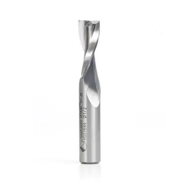 Amana HSS1644 HSS Spiral Aluminum Cutting Double Flute Up-Cut 1/2 D x 1-1/4 CH x 1/2" Shank Router