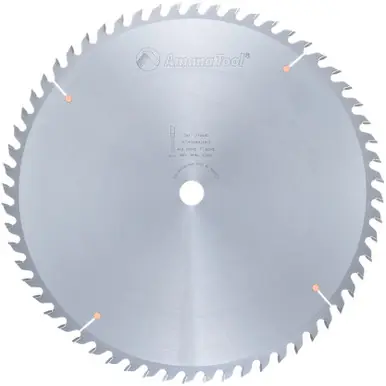 Amana 716600 Carbide Tipped Heavy Duty Cut-Off and Crosscut 16" D x 60T ATB, 10 Deg, 1" Bore,