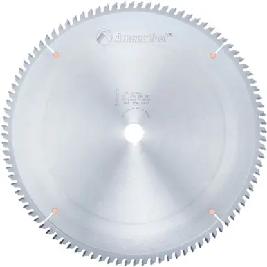 Amana 614961 Carbide Tipped Solid Surface 14" D x 96T M-TCG, 0 Deg, 1" Bore, Circular Saw Blade