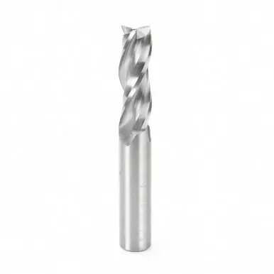 Amana 46116 CNC Spiral Plunge 1/2 D x 1-1/2 CH x 1/2 Shank x 3-1/2" Up-Cut, 3-Flute Router Bit