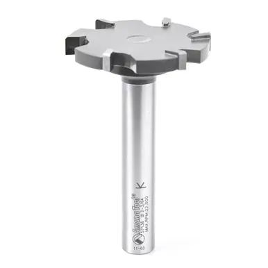Amana 57136 Carbide Tipped Countertop Countertop Trim 6 Wing Solid Surface 2-1/16 D x 1/4 CH x 1/2"