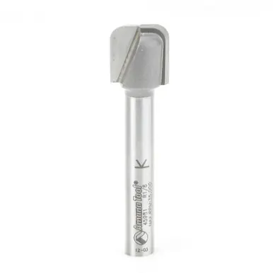 Amana 45981 Carbide Tipped Bowl & Tray 1/8 R x 1/2 D x 1/2 CH x 1/4" Shank Router Bit
