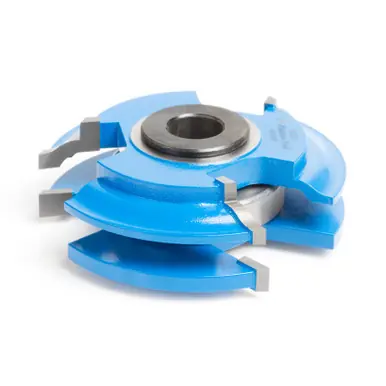 Amana SC579 Carbide Tipped 3-Wing Roman Ogee Reversible Stile & Rail 2-29/32 Dia x 1 Cut Height x