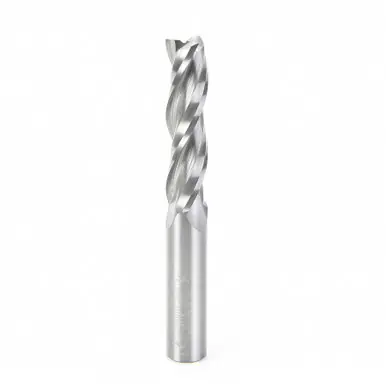 Amana 46118 CNC Spiral Plunge 1/2 D x 2 CH x 1/2 Shank x 4" Up-Cut, 3-Flute Router Bit