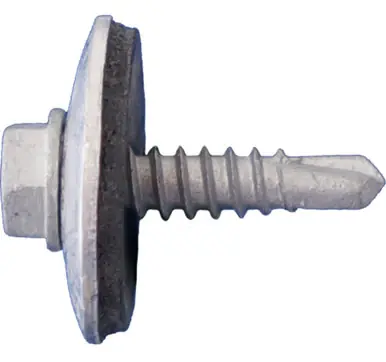 Daggerz NEOASDCT08034 - 8 x 3/4" Hex Washer Head Screws W/ 3/4" OD Aluminum Washer 3000ct