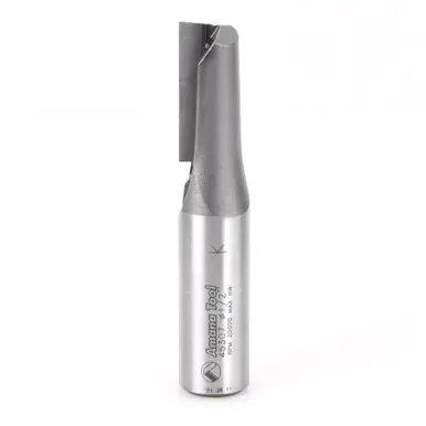 Amana 45307 Carbide Tipped Straight Plunge Single Flute High Production 1/2 D x 3/4 CH x 1/2" Shank