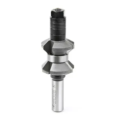 Amana 49730 Carbide Tipped Variable Double Chamfer 30 Degree Top x 45 Degree Bottom x 1-3/8 D x 9/16