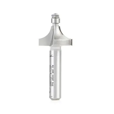 Amana MRR112 Miniature 1/4 Radius Corner Rounding w/ 3/16 Dia Ball Bearing x 11/16 Dia x 13/32 Cut