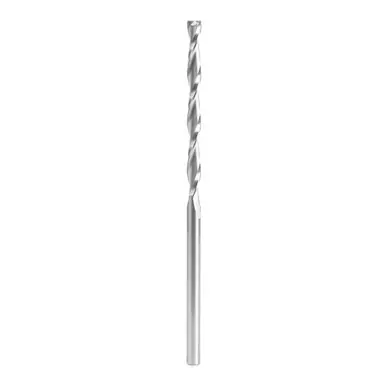 Amana 46275 Foam Cutting Up-Cut Spiral 1/4 D x 3-1/8 CH x 1/4 Shank x 6" Flat Bottom Router Bit