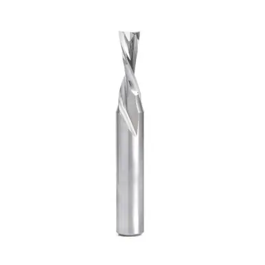 Amana HSS1660 HSS Spiral Aluminum Cutting Double Flute Down-Cut 3/8 D x 1 CH x 1/2 Shank 3-1/2"