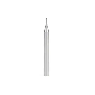 Amana 57300 Metric CNC Spiral O-Single Flute, Aluminum Cutting 2 D x 6 CH x 6 Shank x 64mm Long