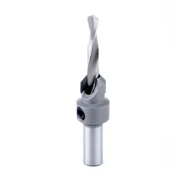 Amana 55212 Carbide Tipped Countersink 12 Screw 15/32 D x 7/32 Drill D x 3/8 Round Shank