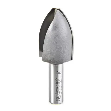 Amana 54524 Carbide Tipped Cove Vertical Raised Panel 1-9/16 R x 1-1/8 D x 1-5/8 CH x 1/2" Shank