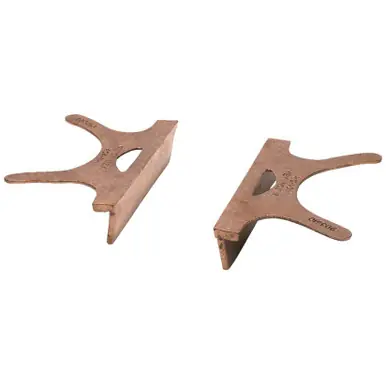 WILTON 63204 - 404-6.5, Copper Jaw Caps, 6 1/2" Jaw Width
