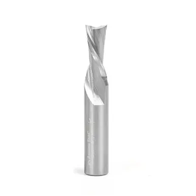 Amana 46435 Spiral Plunge 7/16 D x 1 CH x 1/2 Shank x 3" Down-Cut Router Bit