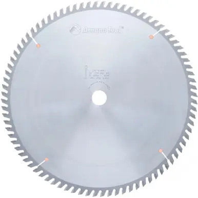 Amana 614841 Carbide Tipped General Purpose 14" D x 84T TCG, 10 Deg, 1 Bore, Circular Saw Blade