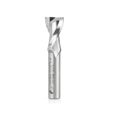 Amana HSS1646 HSS Spiral Aluminum Cutting Double Flute Up-Cut 3/4 D x 1-1/4 CH x 1/2 Shank 3-1/4"
