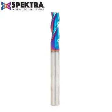 Amana 46002-K Spektra Spiral Plunge 1/4 Dia x 3/4 CH x 1/4 Shank 2-1/2" Up-Cut Router Bit