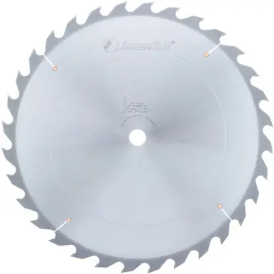 Amana 618320 Carbide Tipped Ripping Standard 18" D x 32T FT, 18 Deg, 1" Bore, Circular Saw Blade