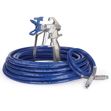 GRACO 288489 - Contractor Airless Spray Gun, RAC X LTX 517, BlueMax II Airless Hose 1/4" x 50 ft,
