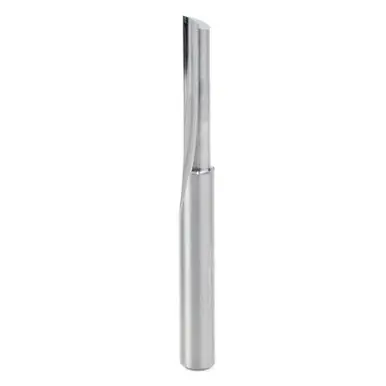 Amana 43512 Single O-Flute, Plastic Cutting 1/4 D x 1" CH x 1/4 Shank x 2-1/2" Router Bit