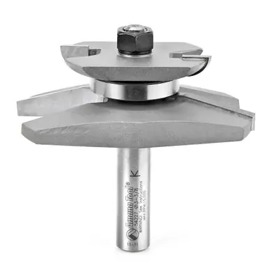 Amana 54227 Carbide Tipped Traditional Raised Panel w/ Back Cutter 15 Deg x 1-3/8 Angle x 3-3/8 D x