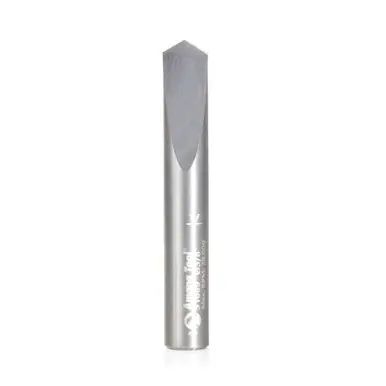 Amana 51689 Spiral for Steel, Stainless Steel & Non Ferrous Material 3/8 D x 1 CH x 3/8 Shank x