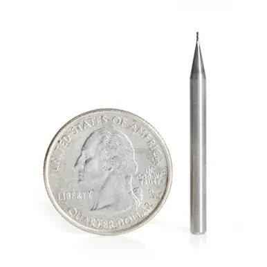 Amana 51721 Mini Spiral for Steel, Stainless Steel & Composites, AlTiN Coated 0.020 D x 0.060 CH x