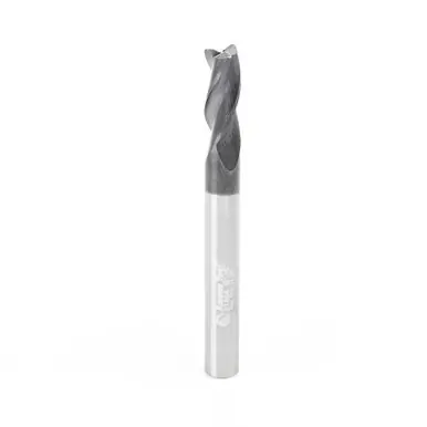 Amana 51464 Spiral for Steel, Stainless Steel & Non Ferrous Metal w/ AlTiN Coating 3-Flute x 1/4 D x