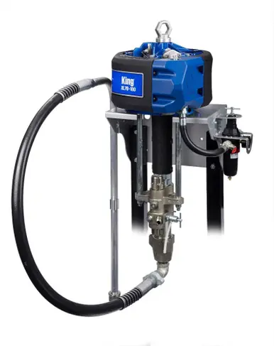 GRACO K40FW0 - King 40 1 Sprayer, Integrated Filter, Wall Mount, Air Controls, Siphon Kit