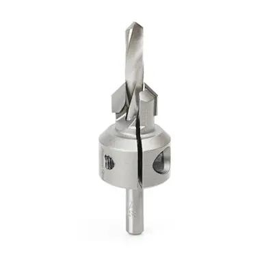 Amana 20202 Di-Count Adjustable Countersink for DrillS 1/4 - 13/32 Shank , For Wood Screws 2 - 18