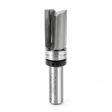 Amana 45360 Carbide Tipped Down Shear Face Plunge Template 3/4 D x 1-1/4 CH x 1/2" Shank w/ Upper